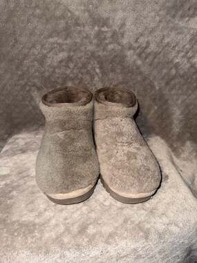 Steve Madden Faux Shearling Ankle Boots Size 7.5